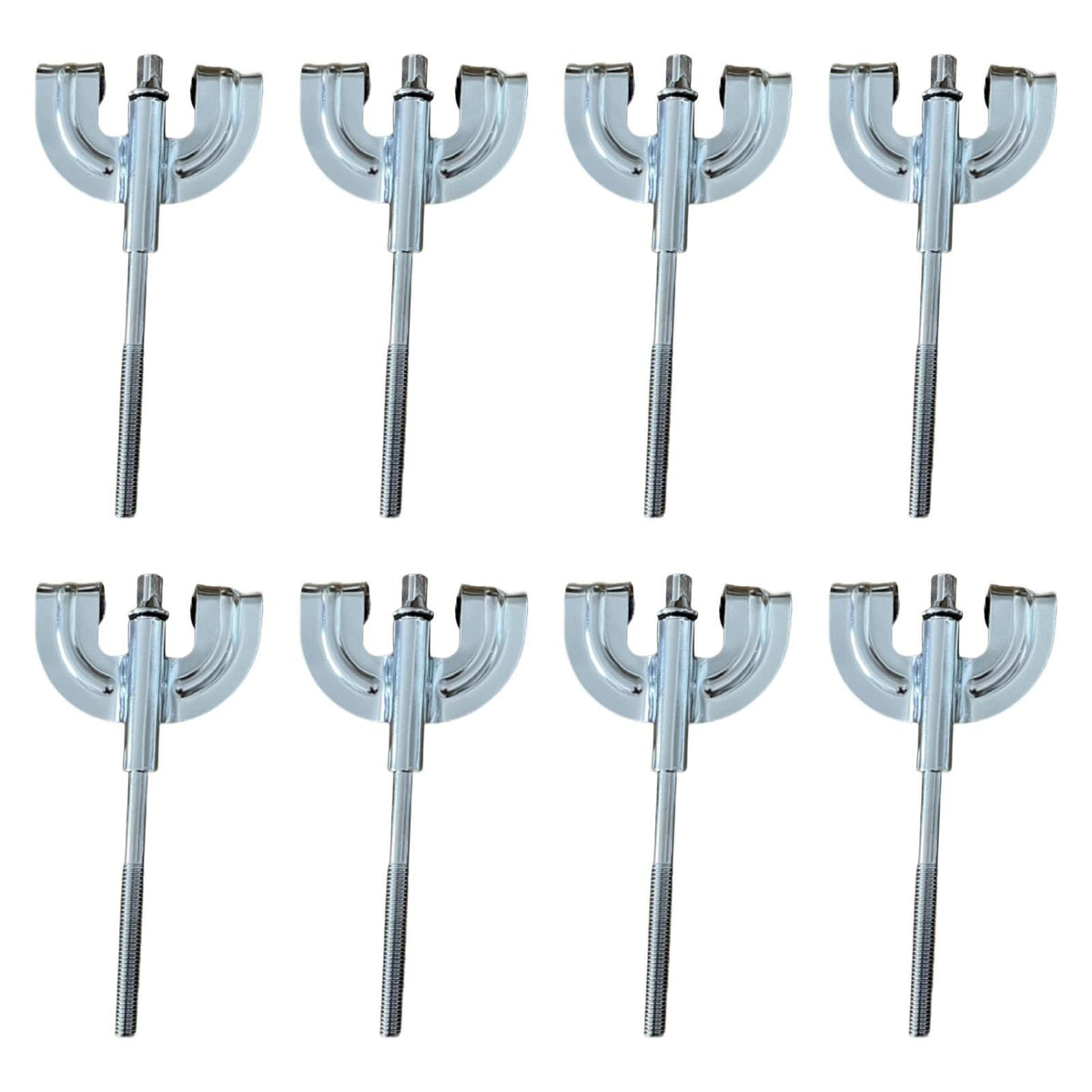 8Pcs Bass Drum Claws Hardware Drum Set Percussion Instrument Accessories