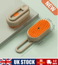 Cat Steam Brush Steamy Dog Brush 3 In 1 Electric Spray Pet Hair Brushes Massage