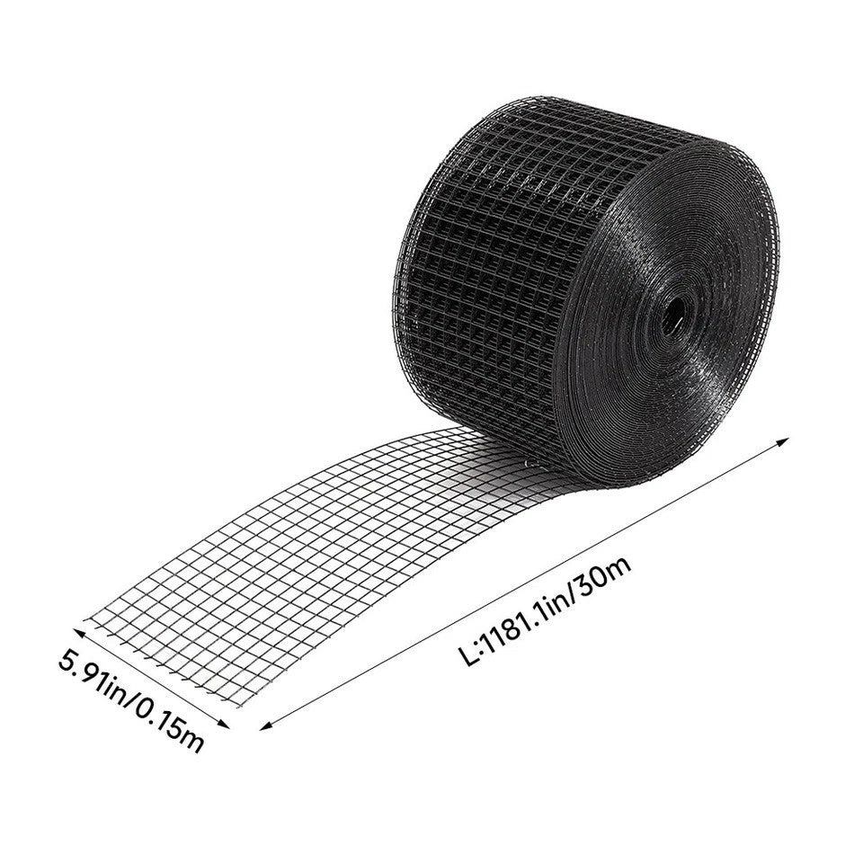30M Solar Panel Bird Wire Mesh Guard Kit Proofing Pigeons Pest Clips Net Critter