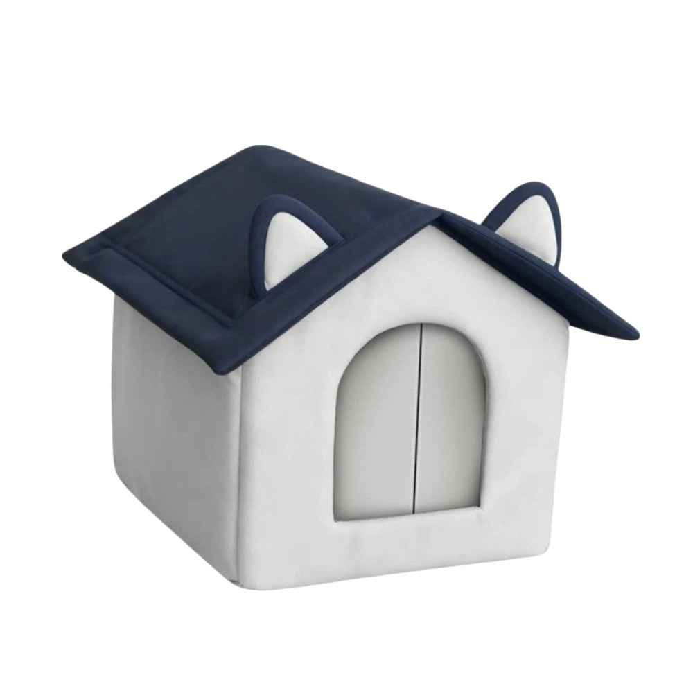 Winter Warm Insulated Cat Shelter Outdoor Cat House Weatherproof Feral Cat House