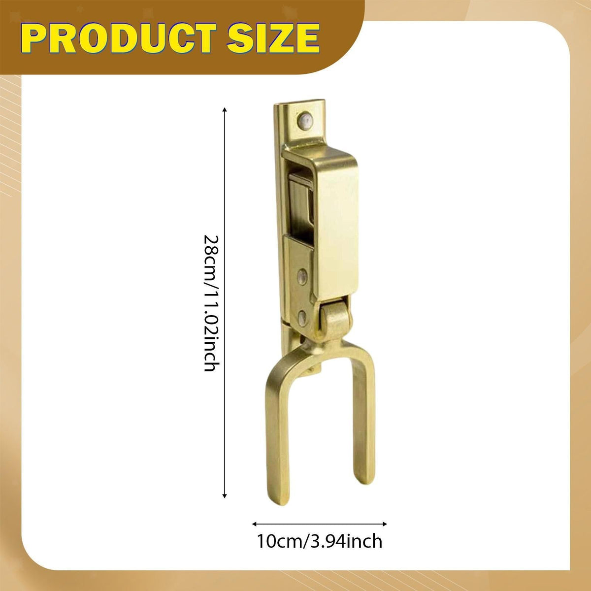 Instant Locking Farm Gate Latch Outdoor Outside Ranch Garden Fence Door Lock