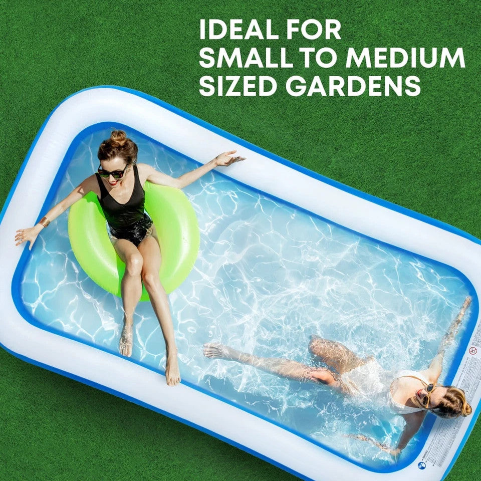 Family Swimming Pool Garden Outdoor Summer Kids Paddling Inflatable Pool NEW