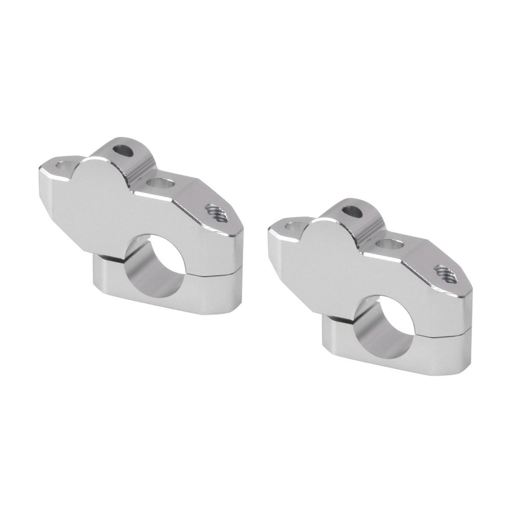 2Pc 22mm Aluminum Motorcycle Handlebar Extension Back Moved Up Handle Bar Risers