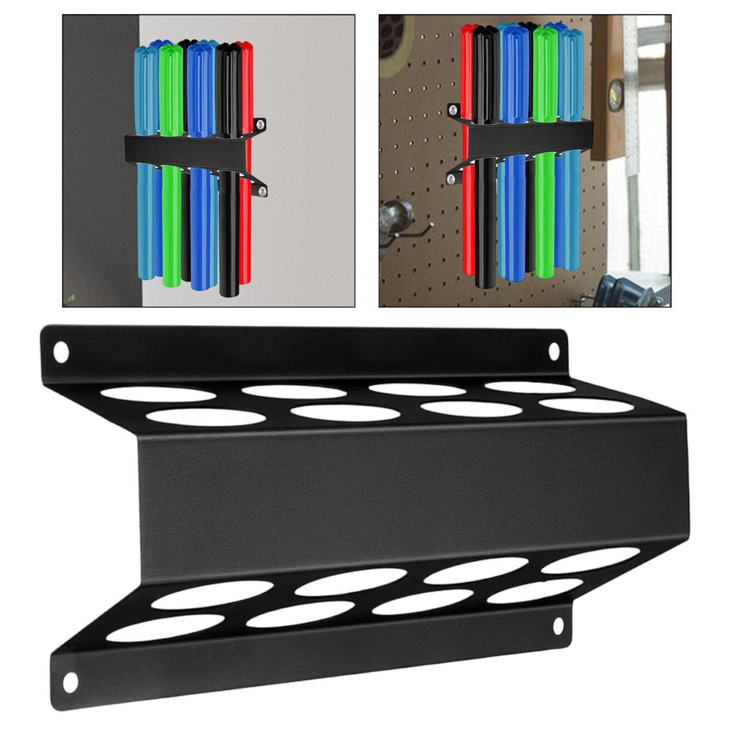 Wall-mounted TIG Electrode Holder, Metal Storage Tube Rack, Container Shelf.