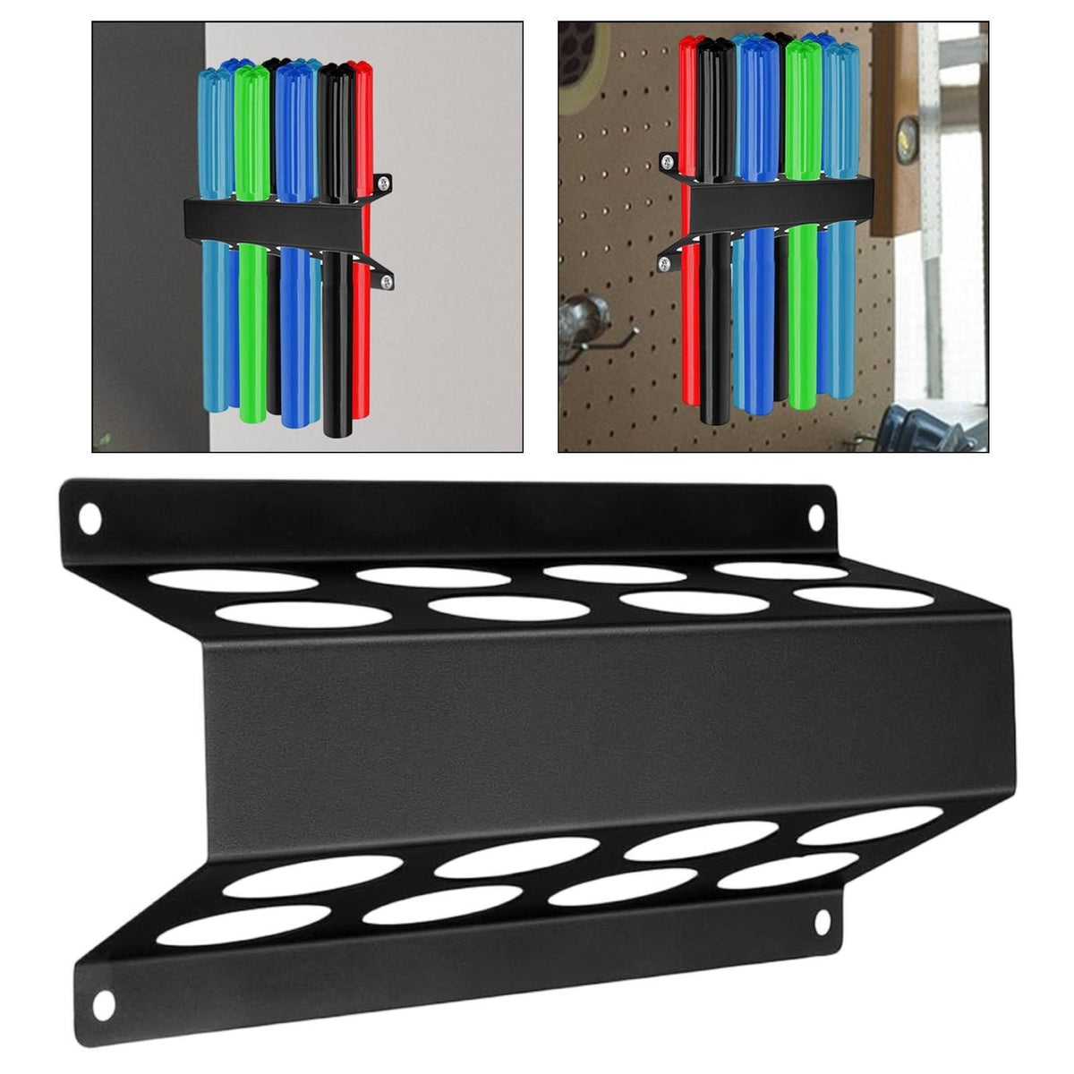Wall-mounted TIG Electrode Holder, Metal Storage Tube Rack, Container Shelf.