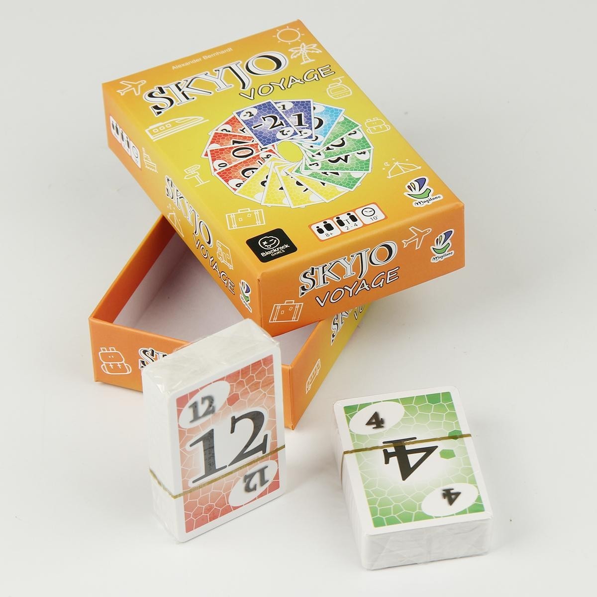 SKYJO VOYAGE Compact Travel Game Casual Party Board Game Card