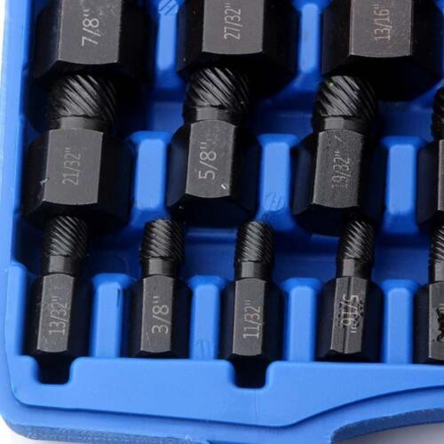 25PCS Easy Out Bolt Extractor Set, Multifunctional Stud Damaged Screw Extractor