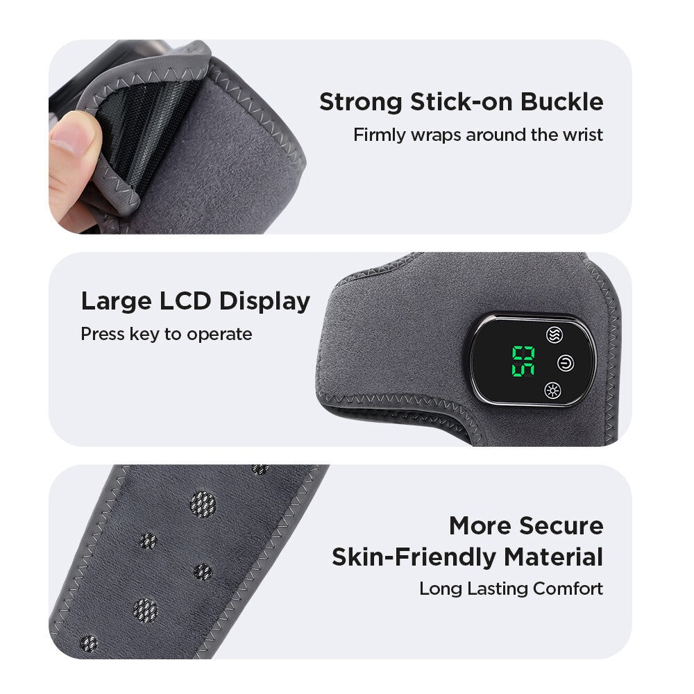Cordless Foot Ankle Massager 5 Heat 3 Modes for Plantar Fasciitis Pain Relief UK
