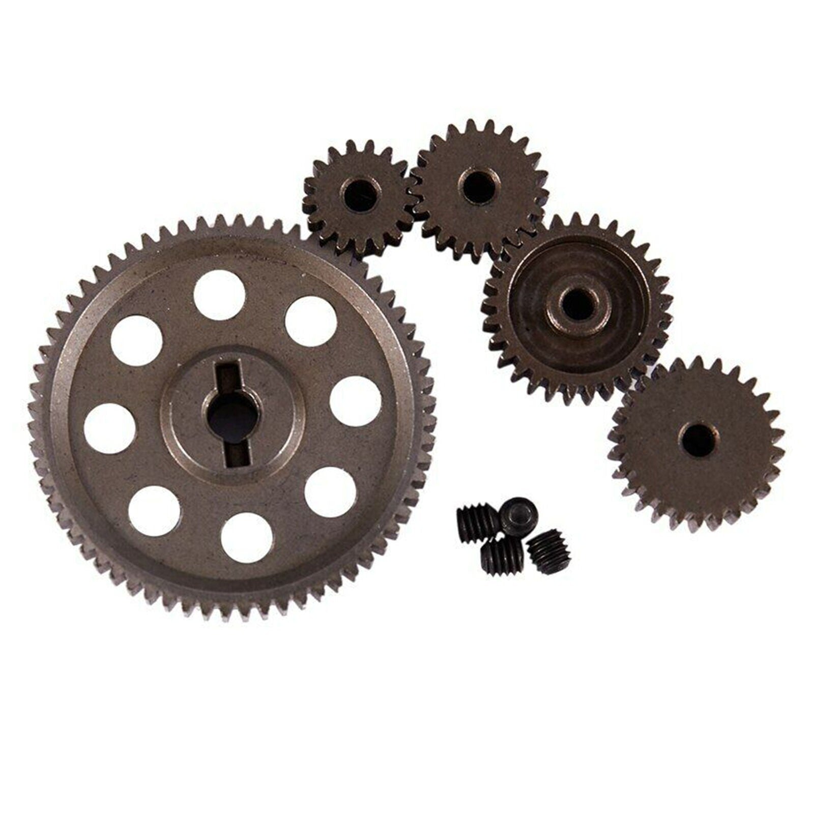 Hardened Steel Spur Gear 64T Pinion 26T for 1/10 HSP Tamiya TT02 TT01 TT02D Car