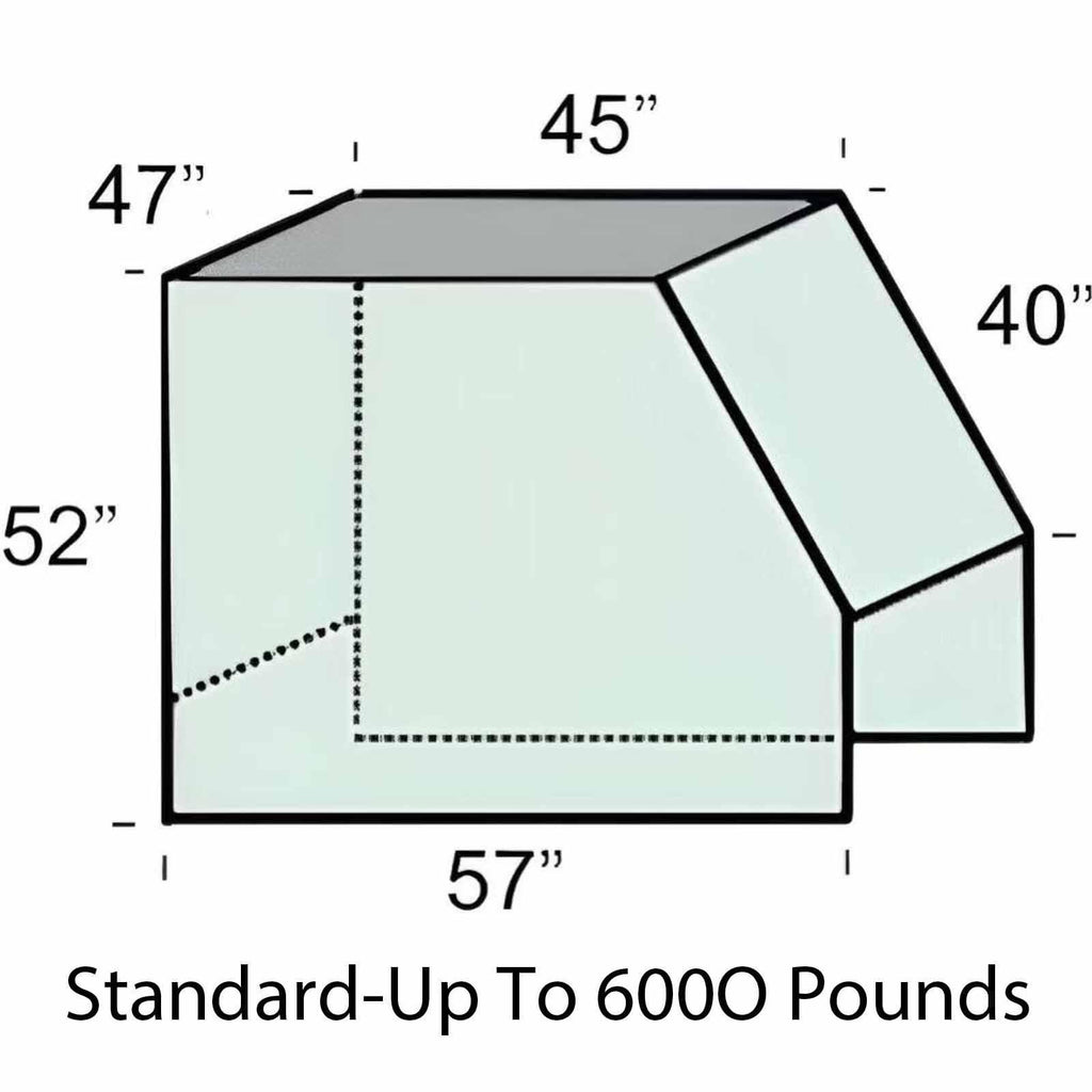 Forklift Cover for Rain Cab Enclosure Windproof Rainproof Forklift Accessories