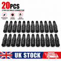 20x XLR DMX 3 Pin Male & Female MIC Snake Plug Audio Microphone Cable Connector