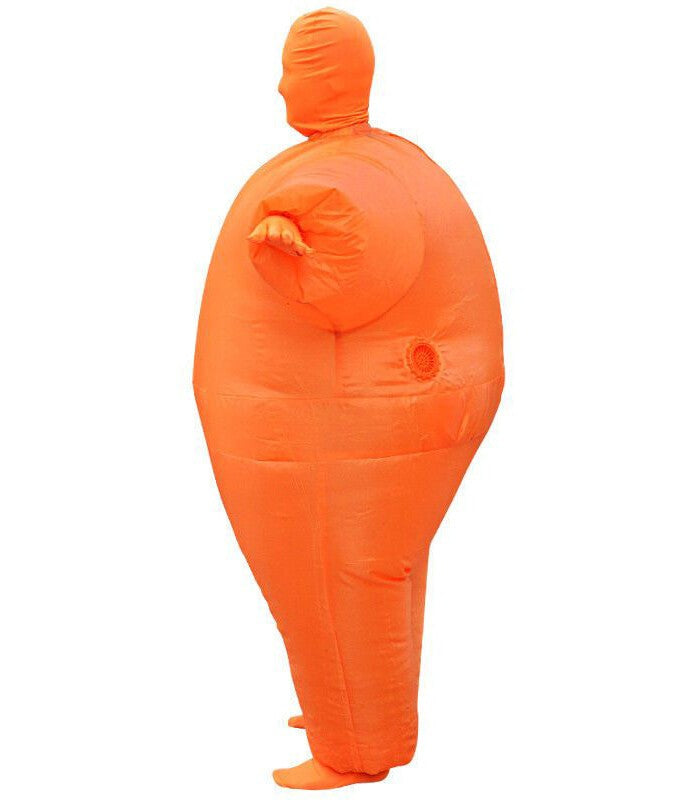 Adult Inflatable Suit Fat Suit Costume Fat Chub Sumo Blow Up Fancy Dress Costume