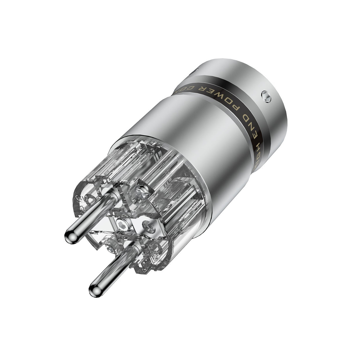 HiFi Audio Rhodium Plated Power Cable Connector EU Schuko AC IEC-C13 Plug