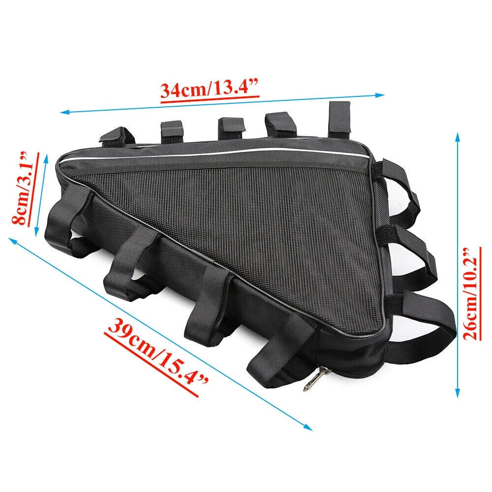 Electric E-Bike Triangle Frame Bag, Lithium Battery Protective Cover Case