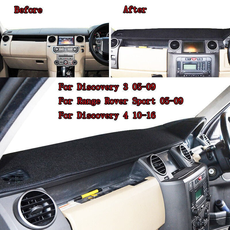 1x Dash Mat Dashboard Cover Dashmat for Land Rover LR3 Range Rover Sport 2005-16
