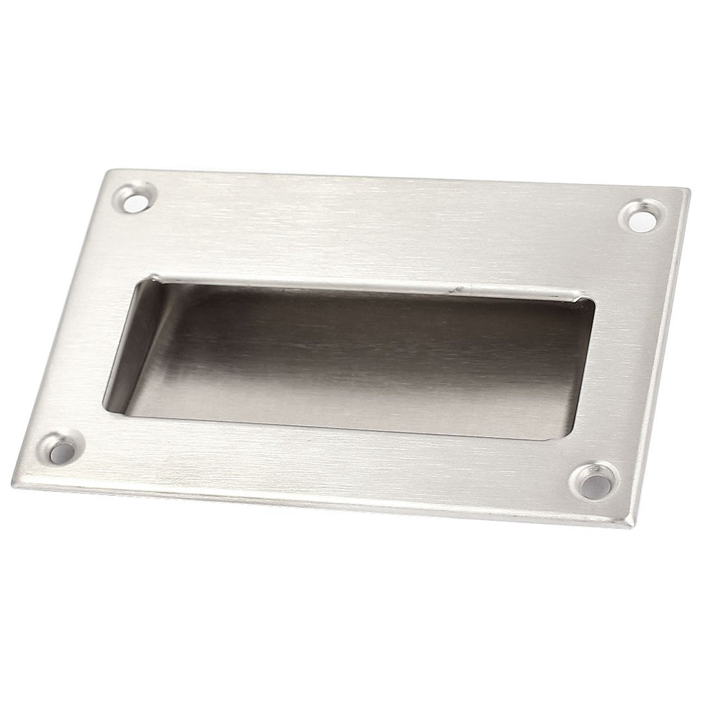 1Pcs Stainless Steel Recessed Flush Pull Finger Insert Slide Sliding Door Handle
