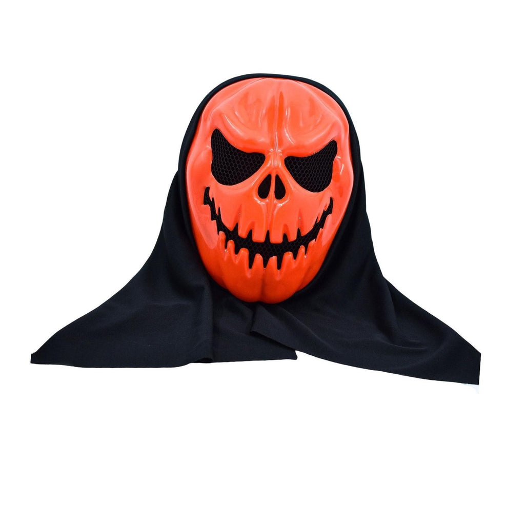 Halloween Pumpkin Head Mask Props Scary Horrible Cover for Masquerade