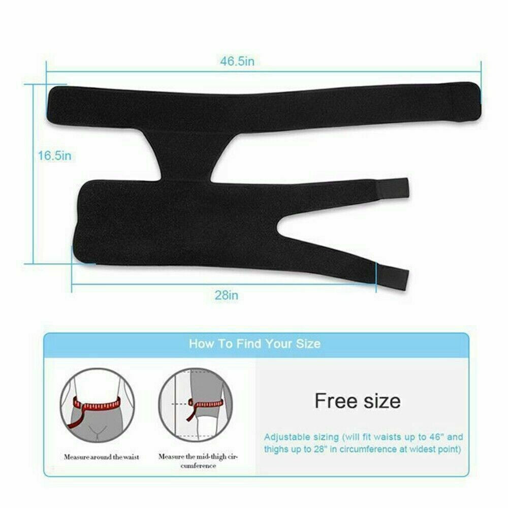 UK Adjustable Belt Hip Sciatica Nerve Pain Relief Groin Wrap Brace Rib Support