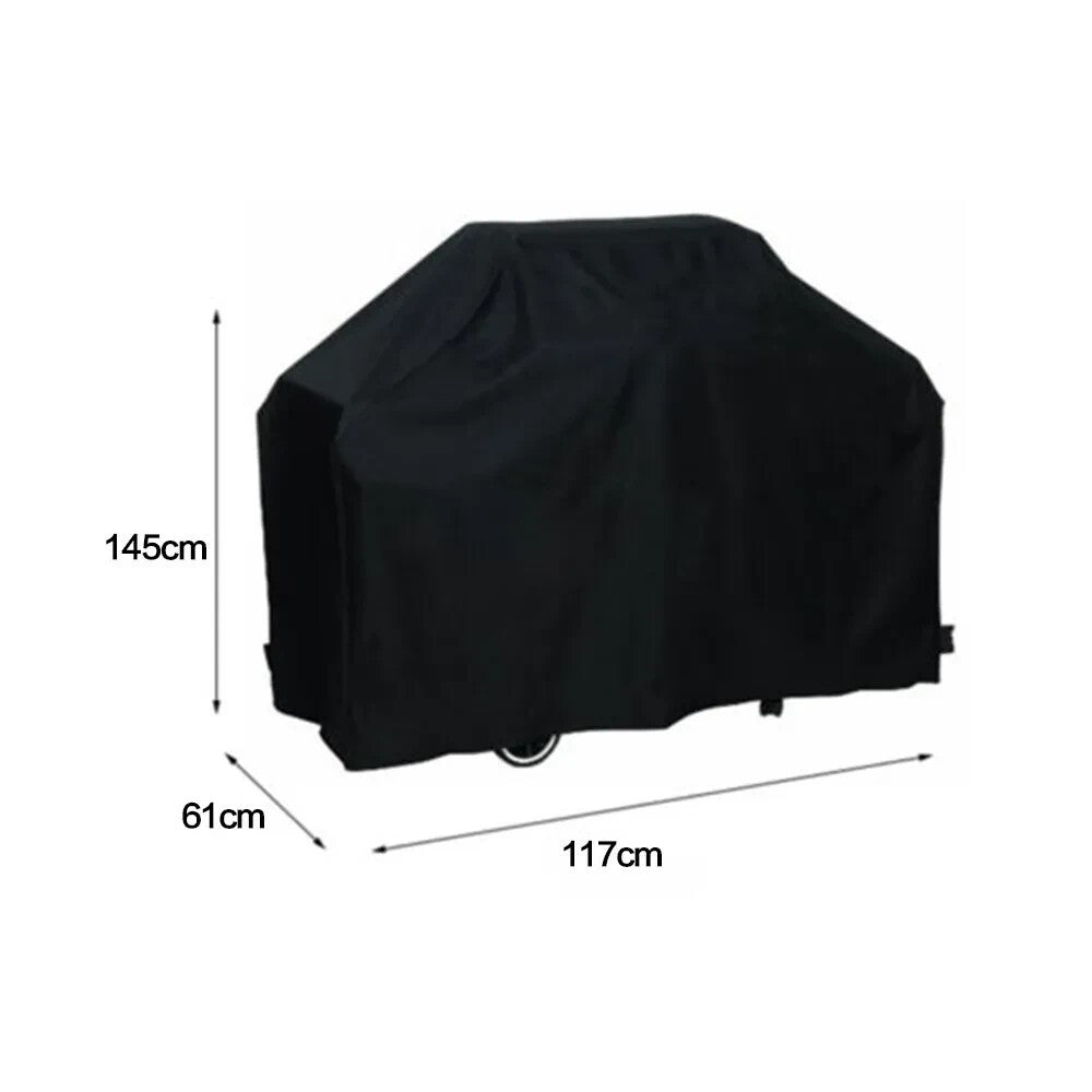 Heavy Duty BBQ Cover Waterproof Barbecue Grill Protector Outdoor 145X61X117CM