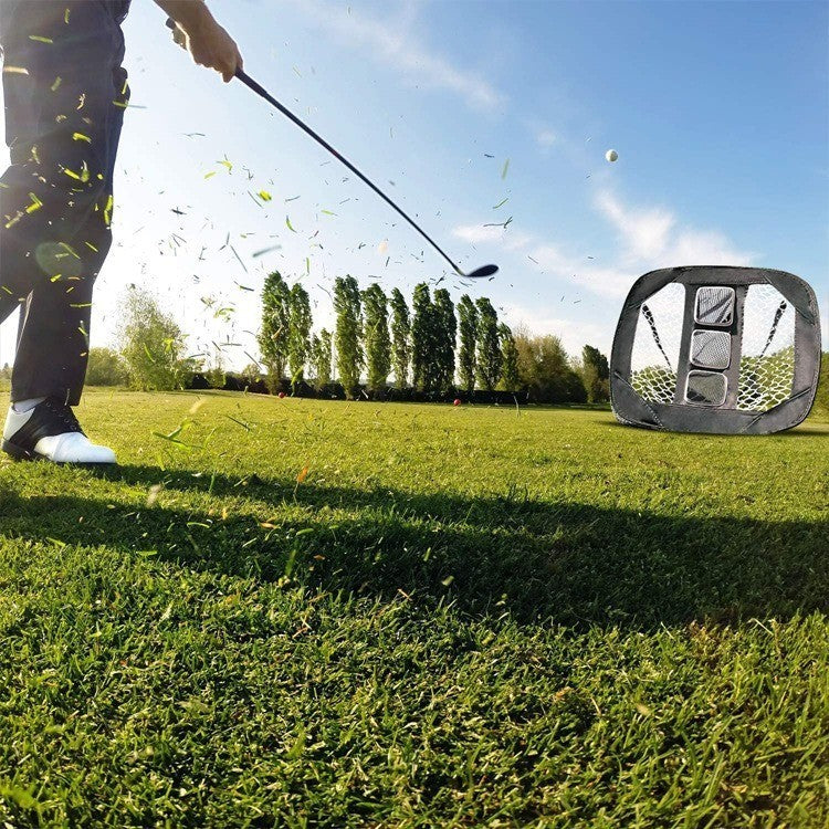 Golf Chipping Net Practice Target Pop Up Training Aid Backyard Indoor Outdoor