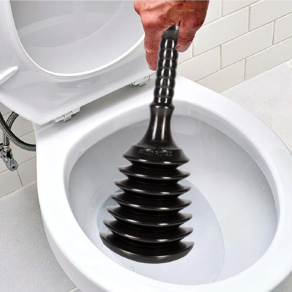 Heavy Duty Sink Plunger Clear Unblock Unclog Drains Sinks Toilets Showers Waste