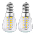 E14 LED Light Bulbs 2pcs Oven Fridge Kitchen Appliance Lighting
