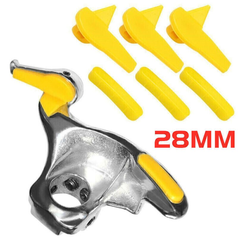 28mm Car Tire Changer Machine Stainless Steel Mount Demount Duck Head Tools