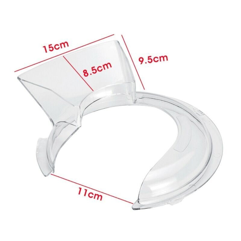 Mixer Cover Splash Guard Pouring Shield For KitchenAid 4.5-5Qt KN1PS K45SS