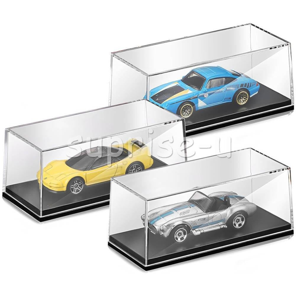 1:43 Acrylic Display Box Transparent Model Car Dust Cover Box Holder