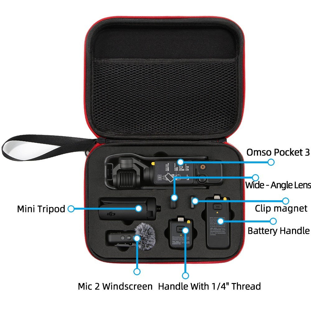 For DJI Osmo Pocket 3 Gimbal Camera Storage Bag Carrying Case Accessories