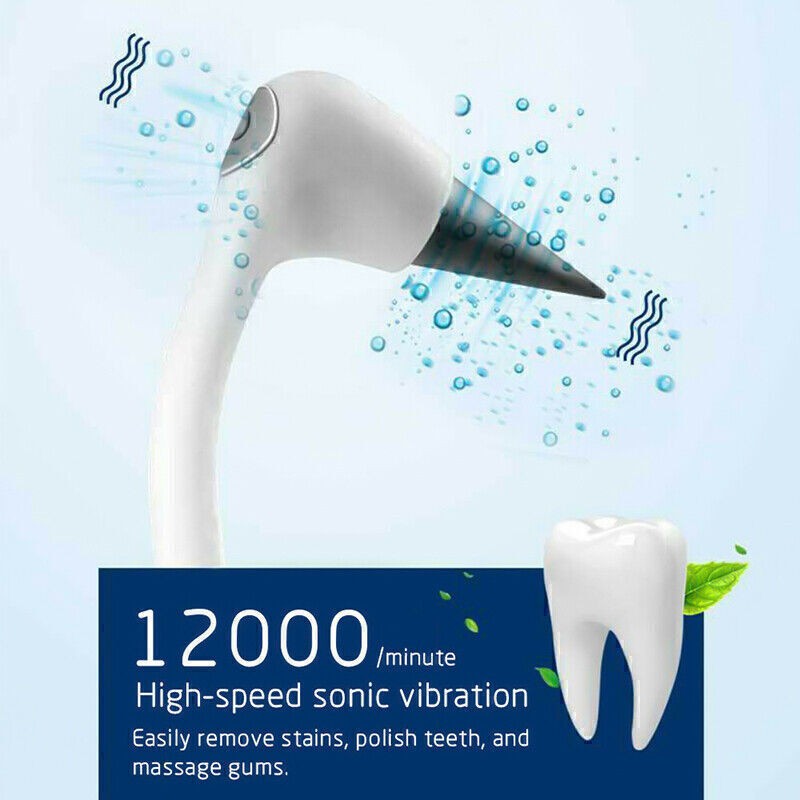 5 In1 Electric Dental Scaler Tartar Teeth Stains Cleaner Plaque Calculus Remover