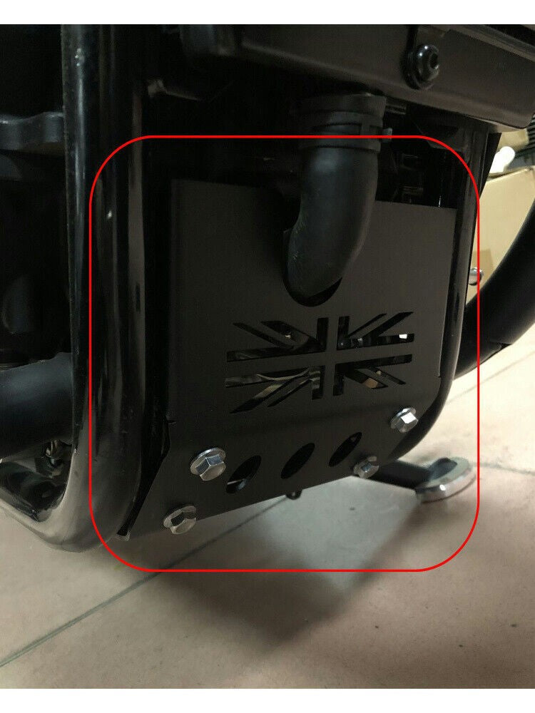 Engine Protector Guard Cover Skid Plate For Triumph Bonneville Bobber T100 17UP