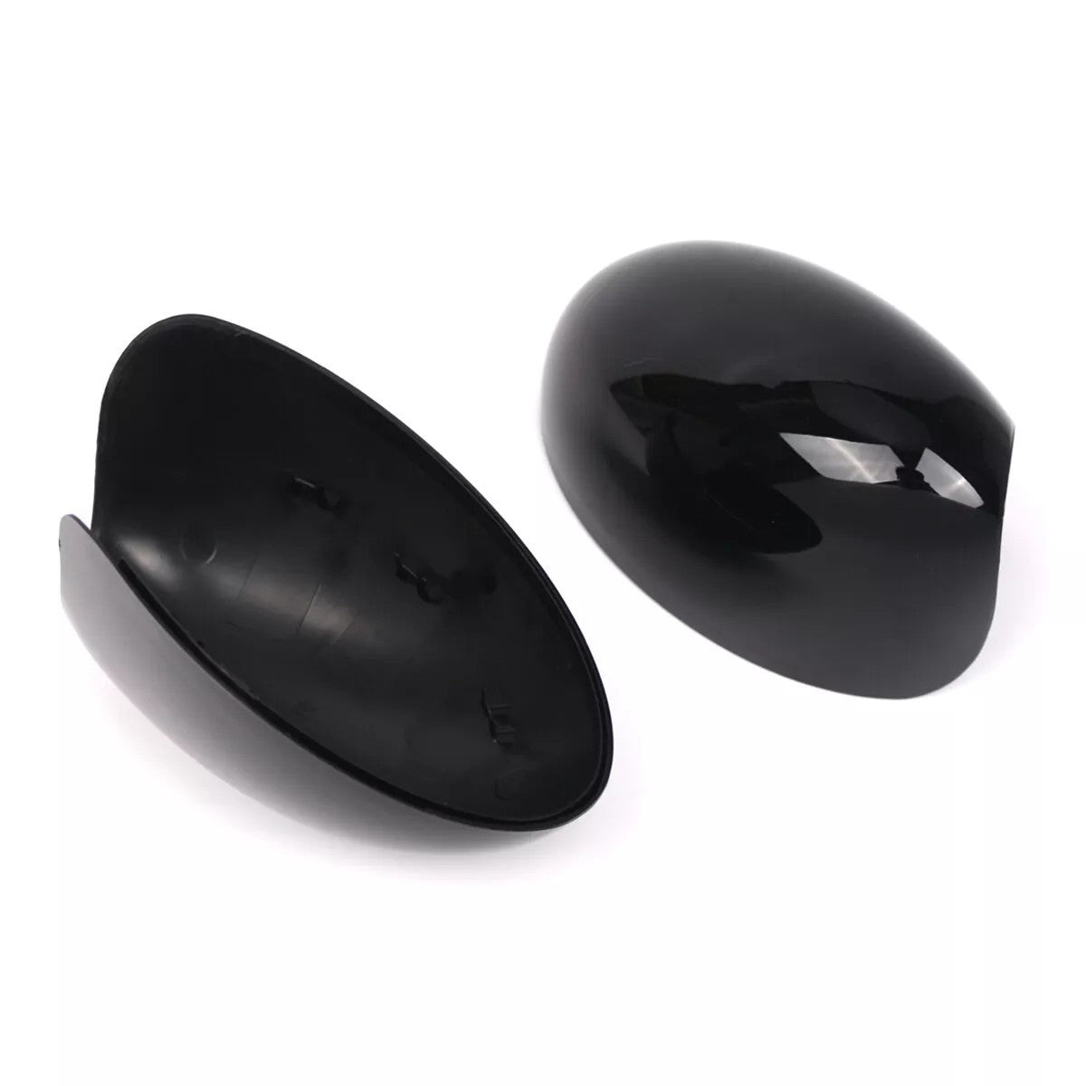 Side Mirror Cover Door Wing Mirror Cap Glossy Black For MINI Cooper R52 R50 R53