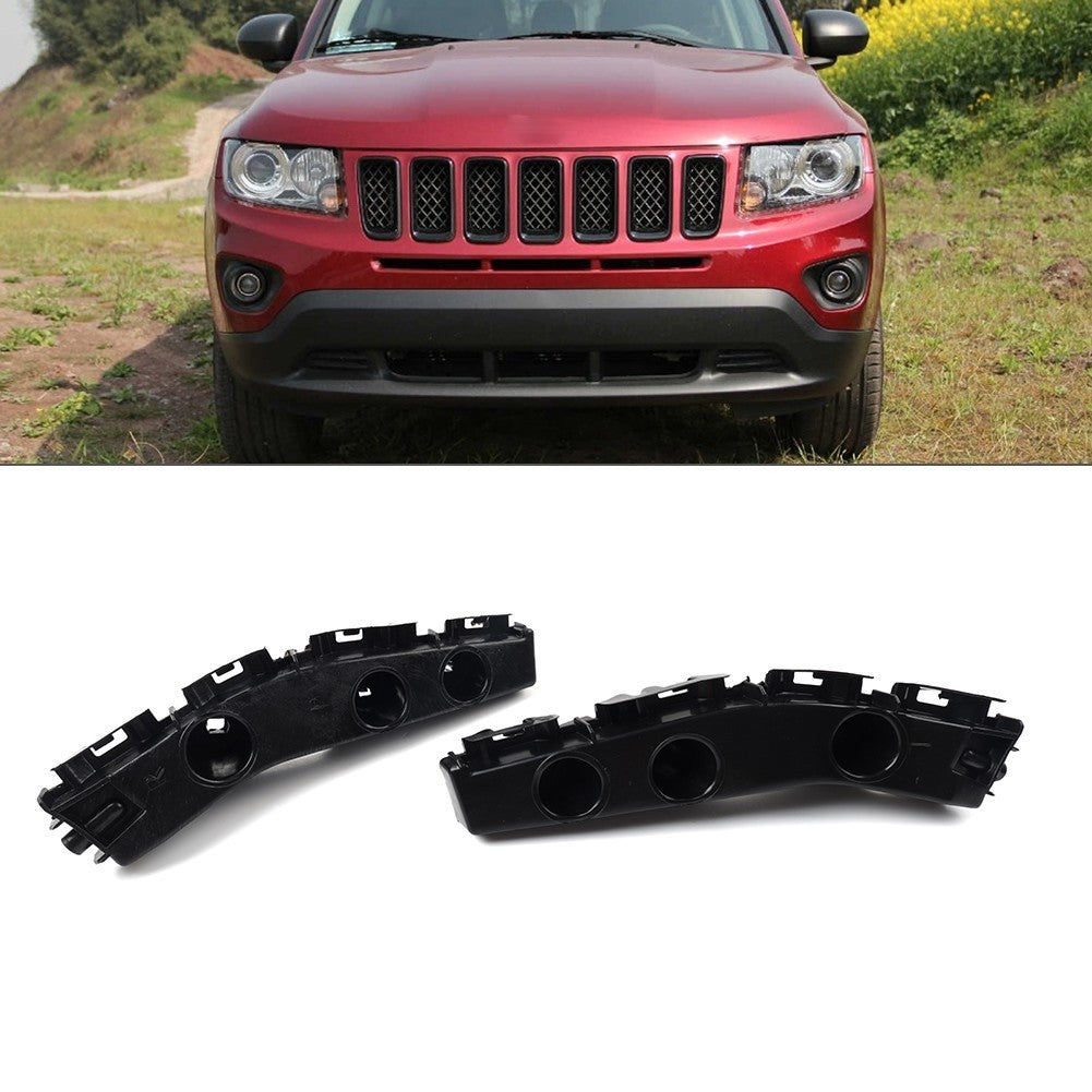2pcs Front Bumper Retainer Holder Mount Bracket For Jeep 05182596AA 05182596AB