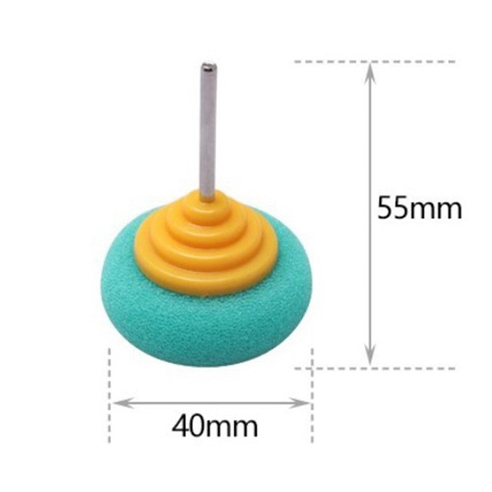 Foam Drill Polishing Pads Buffing Wheel 3mm Shank Diameter 40mm Diameter