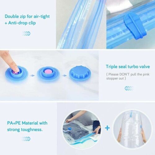 STRONG VACUUM STORAGE SPACE SAVINGS BAG SPACE SAVER BAGS NEW VACUM BAG VACCUM