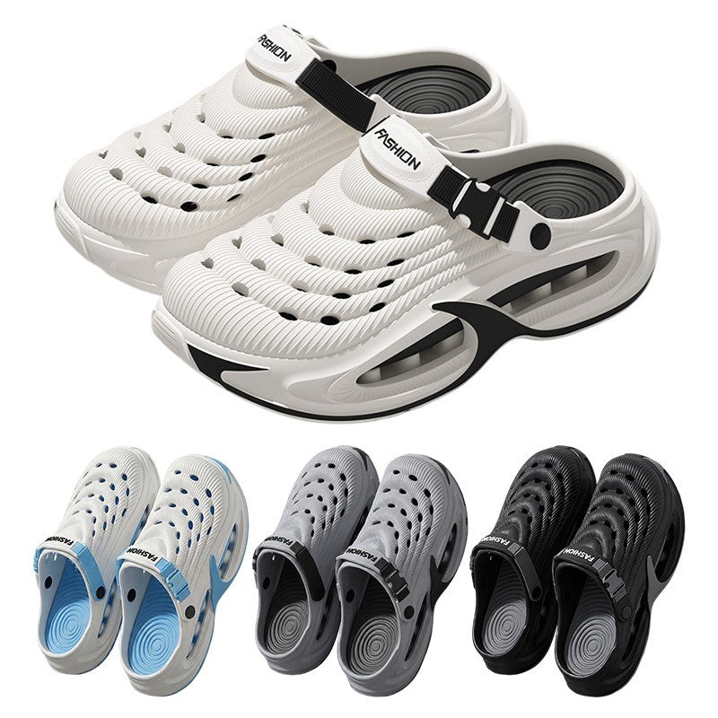Fashion Hollow Out Thick Bottom Sports Sandals Mens EVA Soft Sole Summer Sandals