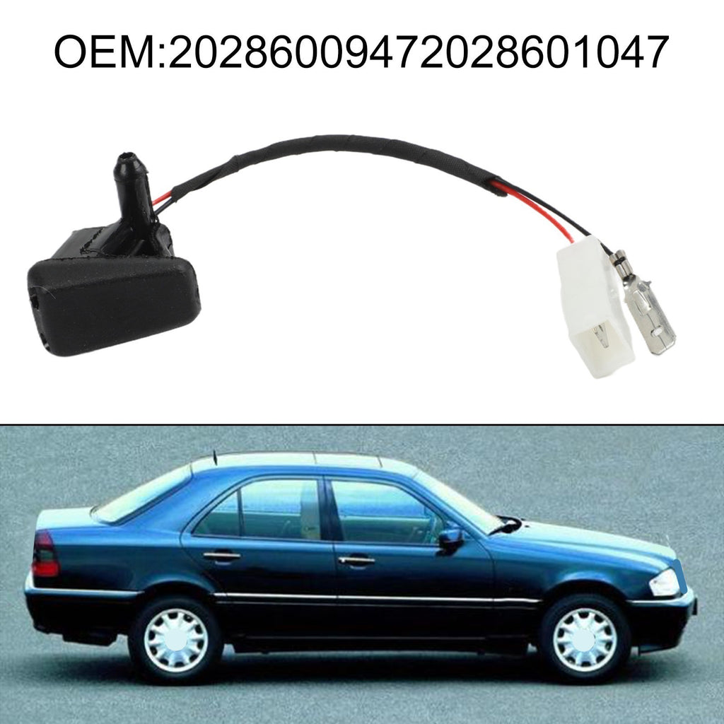 For Mercedes-Benz Heated Washer Nozzle OEM 2028600947 Replacement Installation