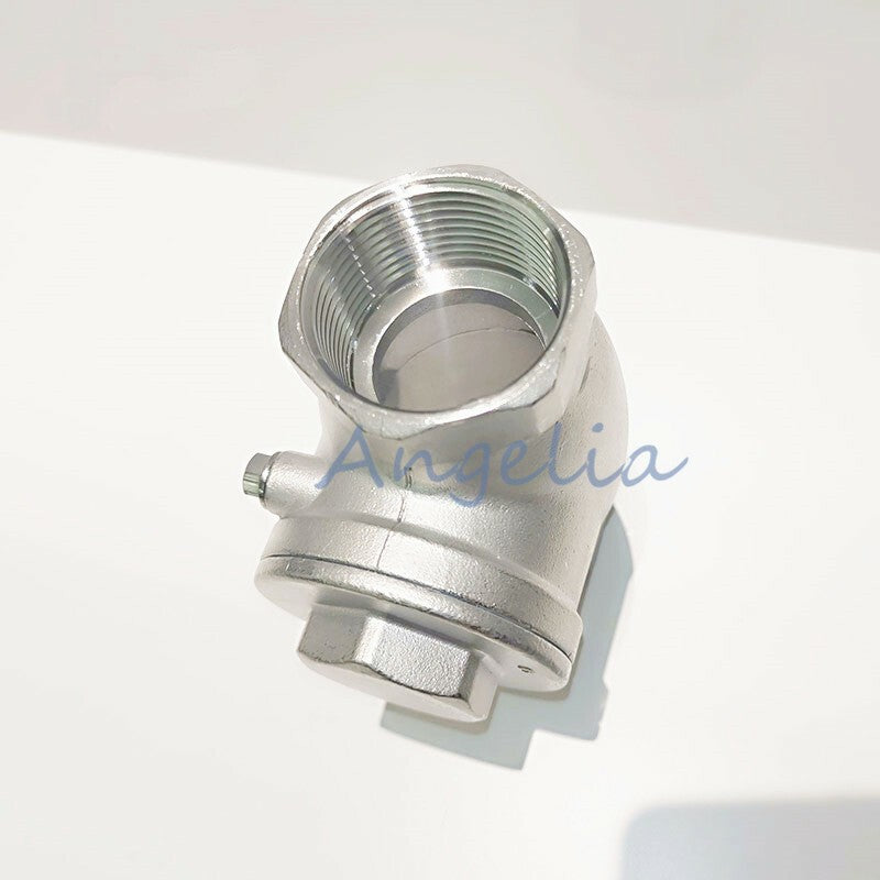 1/2" BSP Stainless Steel 304 Swing Check Valve 232 Psi Prevent Water Backflow