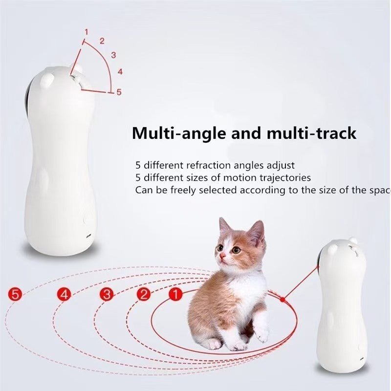 Automatic Cat Toys Interactive Smart Teasing Pet LED Laser Indoor Cat Toy HOT UK