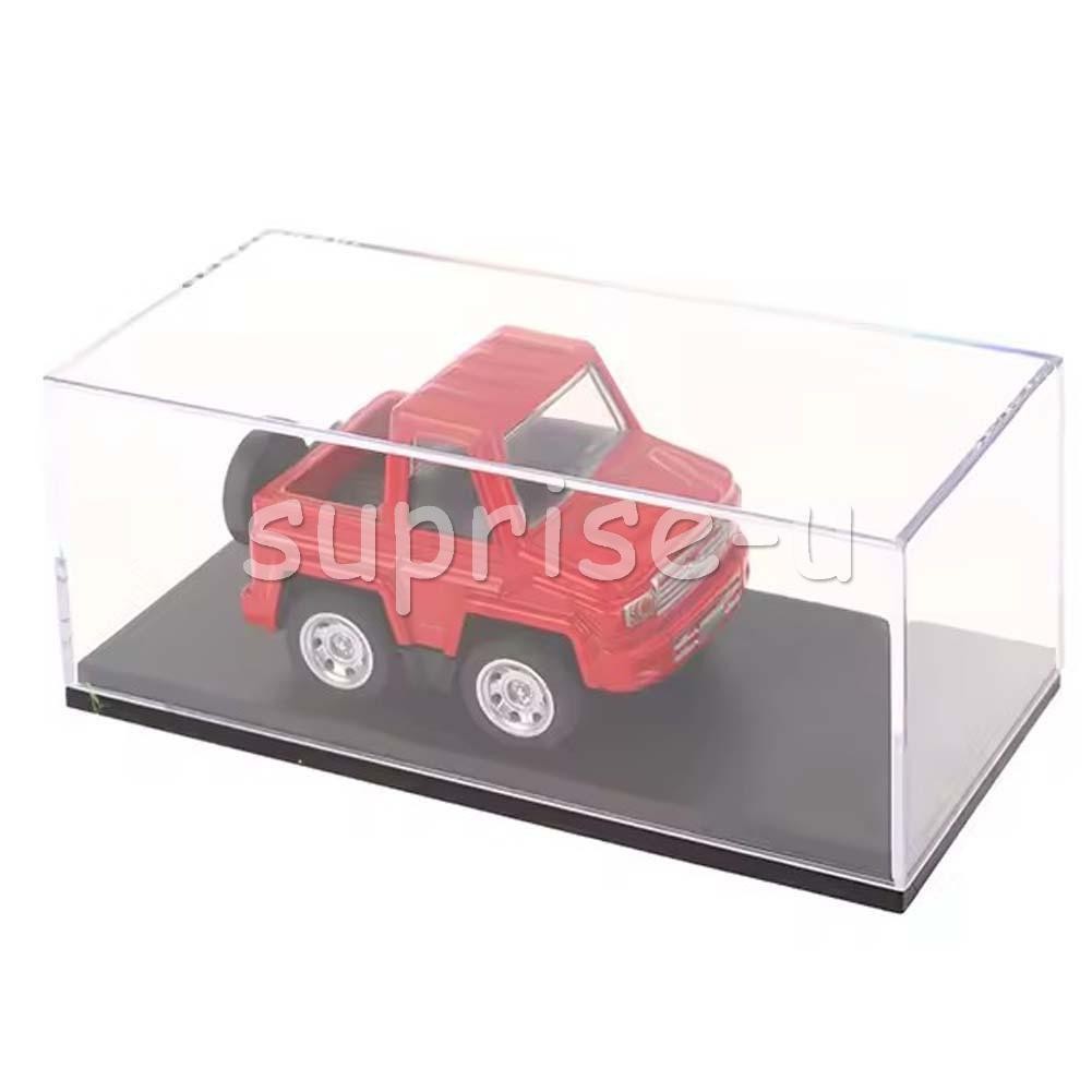 1:43 Acrylic Display Box Transparent Model Car Dust Cover Box Holder