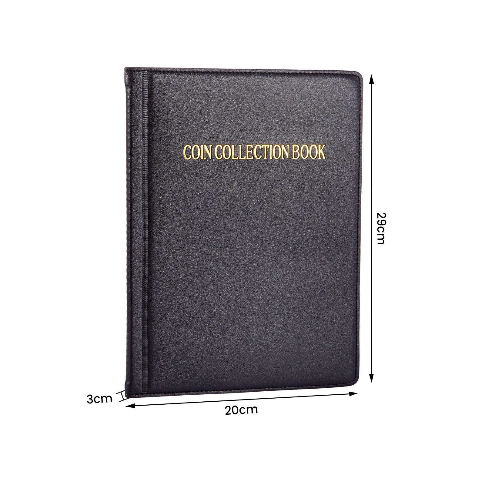 420 COINS BOOK ALBUM FOLDER FOR COLLECTION STORAGE MONEY PENNY COIN HOLDER UK