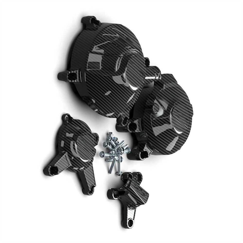 Carbon Look Engine Guard Protection Cover For Yamaha MT-09 XSR900 FZ09 2014-2020
