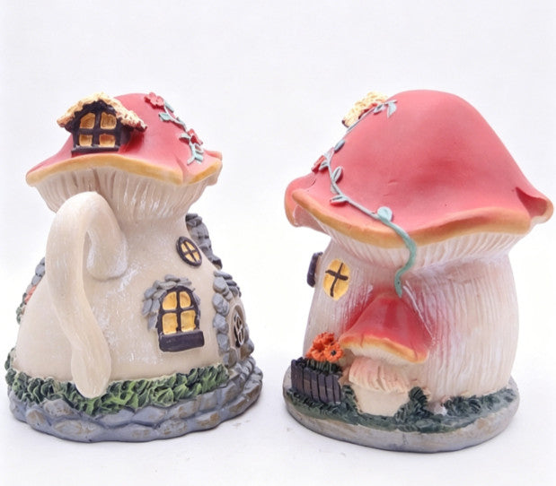 Fairy Tale Mushroom House Micro Landscape Ornaments