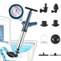 Stainless Steel Toilet Plunger Kit Drain Buster Drain Unblocker For Sink/Toilet