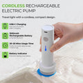 Low Noise Electric Vacuum Pump Portable Vacuum Bag Suction Pump  Travel