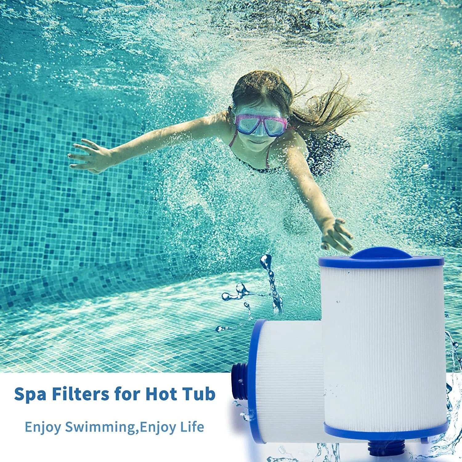 2/4/6Pack Hot Tub Spa Filter Cartridge PWW50P3 Compatible Pleatco Unicel 6CH-940