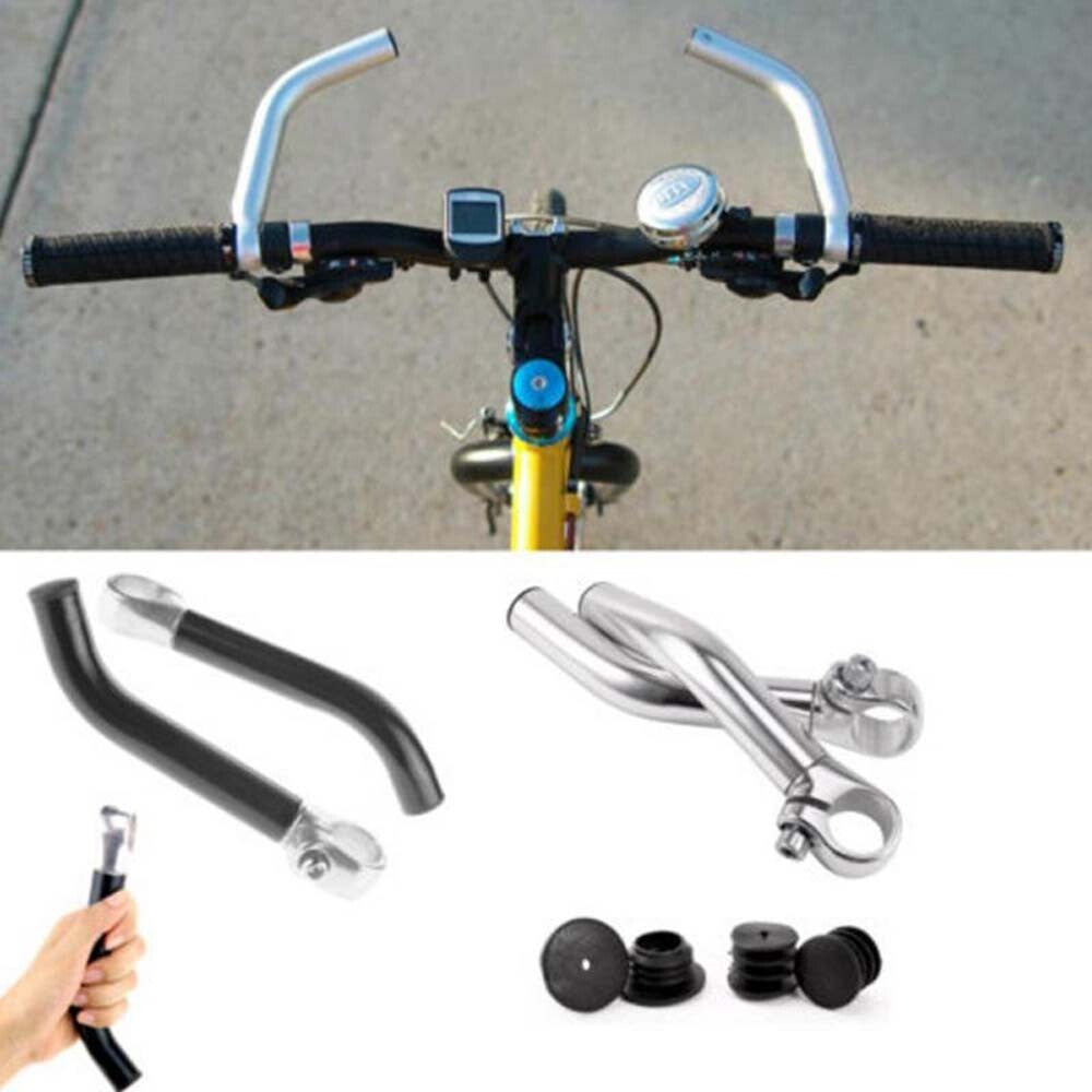 Handlebar MTB Mountain Bike Cycling Handle Bar Ends Aluminum Bicycle Acces UK