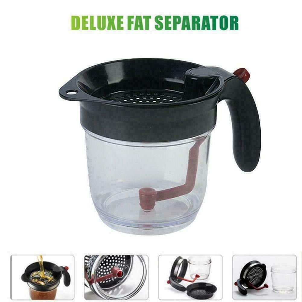 Fat Separator with Strainer Filter Gravy Fat Separator With Bottom Release