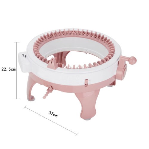 22 Needle Knitting Machine Round Hand Weaving Loom DIY Scarf Hat Kids Toy UK